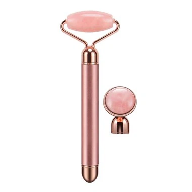 2- i -1 Electric Neck Care Jade Roller Massager