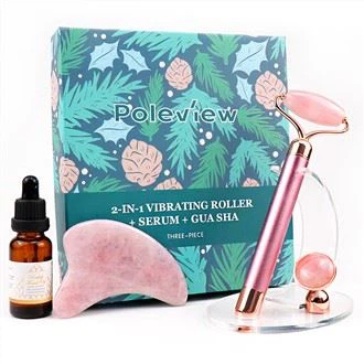 Reducer fine linjer Jade Roller til ansigt