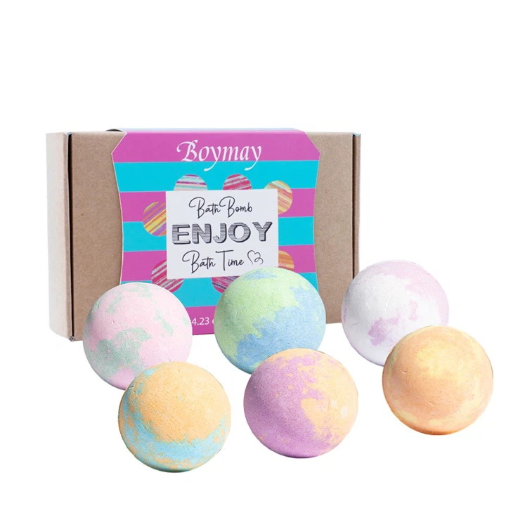 Organiske badebomber Gavesæt