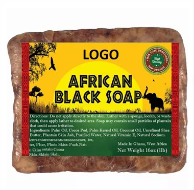Ægte afrikansk sort sæbe
