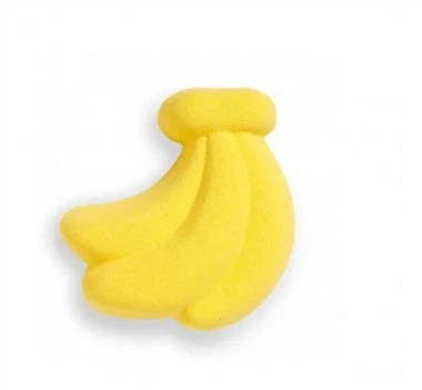 Bananformet badebombe