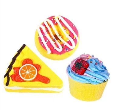 Naturlige dessert badebomber