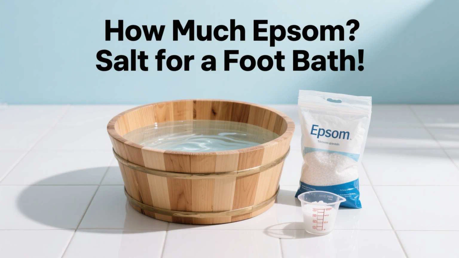 Epsom Salt Foot Soak Epsom Salt Foot Soak